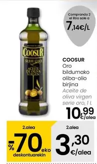 Oferta de Coosur - Aceite De Oliva Virgen Serie Oro por 10,99€ en Eroski