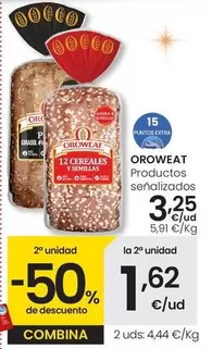 Oferta de Oroweat - Productos  por 3,25€ en Eroski