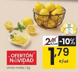 Oferta de Limon Malla por 1,79€ en Eroski