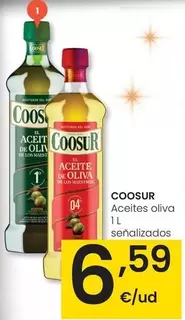 Oferta de Coosur - Aceites Oliva por 6,59€ en Eroski