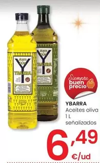 Oferta de Ybarra - Aceites Oliva por 6,49€ en Eroski