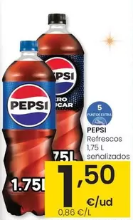 Oferta de Pepsi - Refrescos por 1,5€ en Eroski