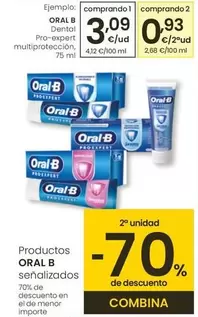 Oferta de Oral B - Dental Pro-Expert Multiproteccion por 3,09€ en Eroski