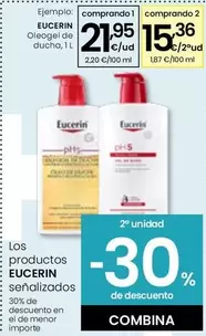 Oferta de Eucerin - Oleogel De Ducha por 21,95€ en Eroski