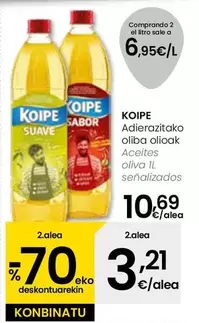 Oferta de Koipe - Aceites Oliva  por 10,69€ en Eroski