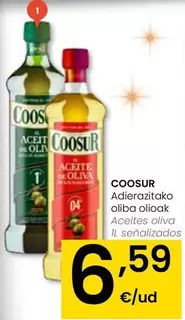 Oferta de Coosur - Aceites Oliva por 6,59€ en Eroski