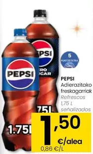 Oferta de Pepsi - Refrescos por 1,5€ en Eroski