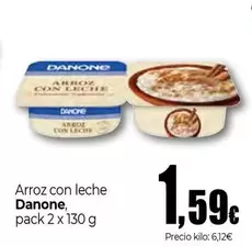 Oferta de Danone - Arroz Con Leche por 1,59€ en Unide Supermercados