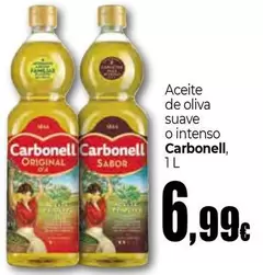 Oferta de Carbonell - Aceite De Oliva Suave O Intenso por 6,99€ en Unide Supermercados