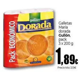 Oferta de Gullón - Galletas María dorada por 1,89€ en Unide Supermercados