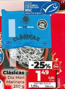 Oferta de Dia Mari Marinera - Clasicas por 1,49€ en Dia