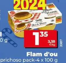 Oferta de Dia Caprichoso - Flan De Huevo por 1,35€ en Dia