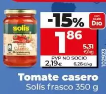 Oferta de Solís - Tomate Casero por 1,86€ en Dia