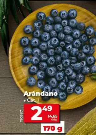 Oferta de Arándano por 2,49€ en Dia