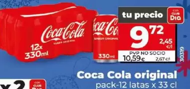 Oferta de Coca-Cola - Original por 9,72€ en Dia