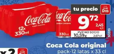 Oferta de Coca-Cola - Original por 9,72€ en Dia