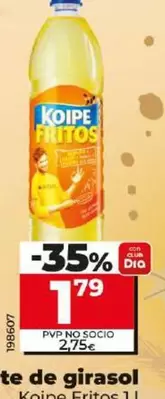 Oferta de Koipe - Aceite De Girasol  por 1,79€ en Dia