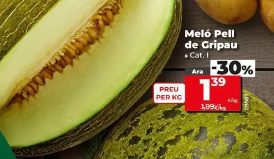 Oferta de Melon Piel De Sapo por 1,39€ en Dia