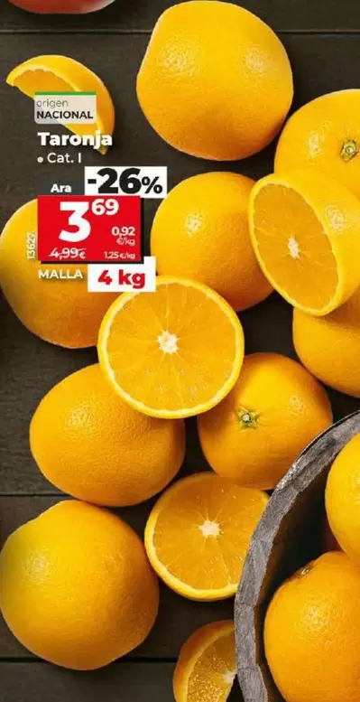 Oferta de Naranja por 3,69€ en Dia