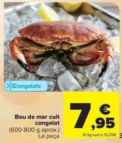 Oferta de Bou De Mar Cuit Congelat por 7,95€ en Carrefour Market