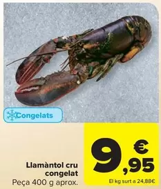 Oferta de Llamàntol Cru Congelat  por 9,95€ en Carrefour Market