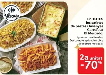 Oferta de Carrefour - Safates De Pastes I Lasanyes El Mercado en Carrefour Market