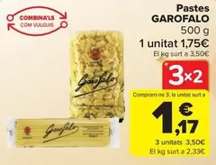 Oferta de Garofalo - Pastes por 1,75€ en Carrefour Market