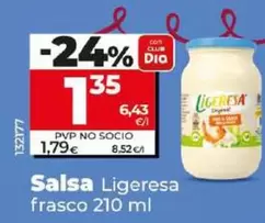 Oferta de Ligeresa - Salsa por 1,35€ en Dia