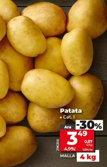 Oferta de Patata por 3,49€ en Dia