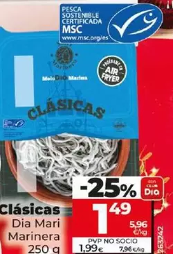 Oferta de Dia Mari Marinera - Clasicas por 1,49€ en Dia