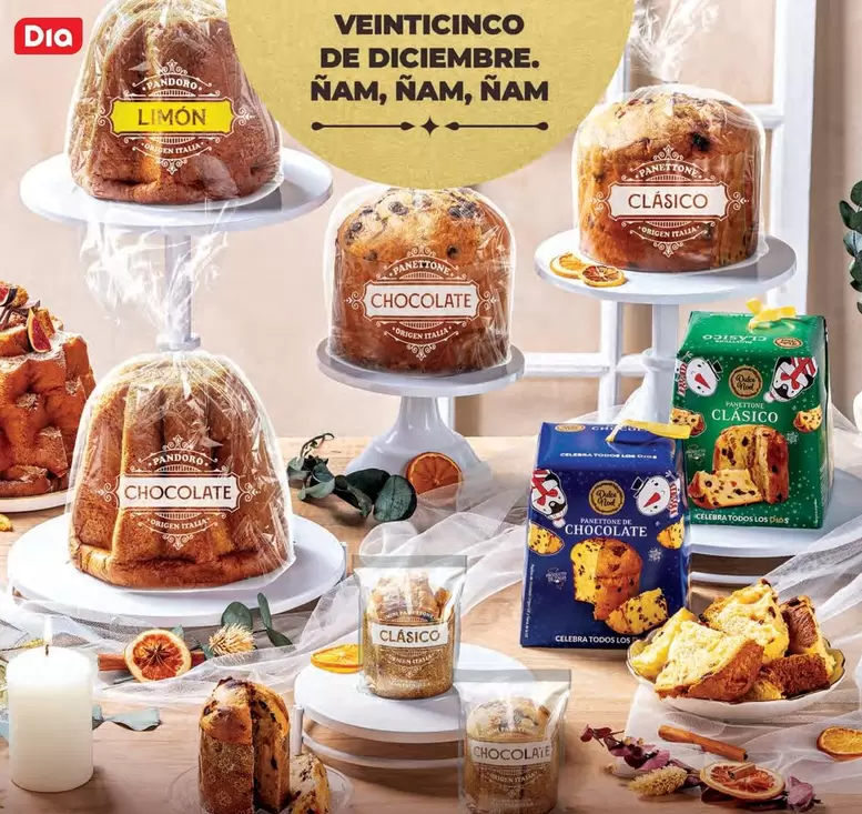 Oferta de Panettone en Dia