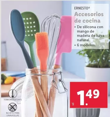 Oferta de Ernesto - Accesorios De Cocina por 1,49€ en Lidl