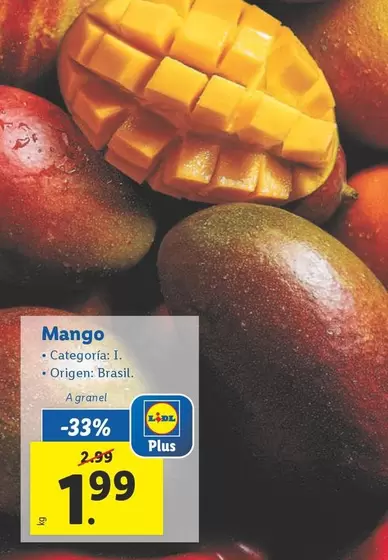 Oferta de Mango por 1,99€ en Lidl