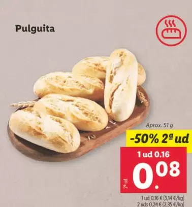 Oferta de Pulguita por 0,16€ en Lidl