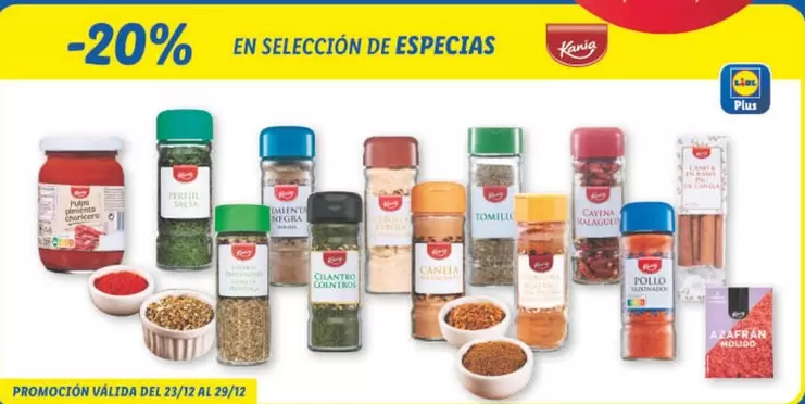 Oferta de Kania - En Seleccion De Especias en Lidl