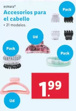 Oferta de Esmara - Accesorios Para El Cabello  por 1,99€ en Lidl