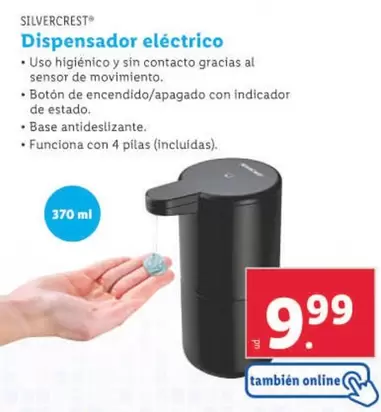 Oferta de SilverCrest - Dispensador Electrico por 9,99€ en Lidl