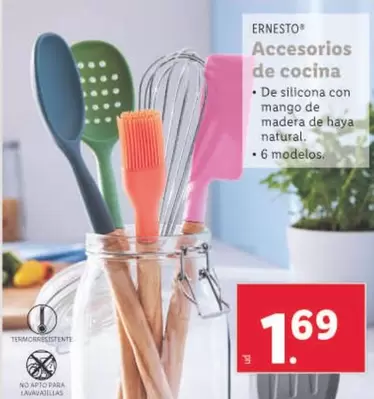 Oferta de Ernesto - Accesorios De Cocina por 1,69€ en Lidl