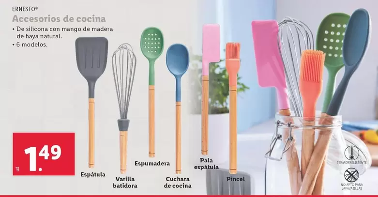 Oferta de Ernesto - Accesorios De Cocina por 1,49€ en Lidl