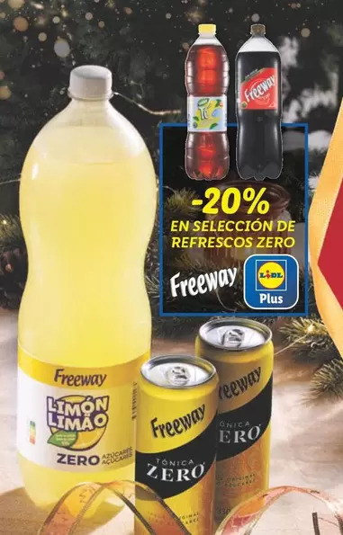 Oferta de Freeway - Refrescos Zero en Lidl