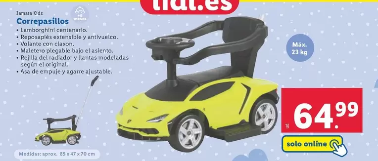 Oferta de Jamara Kids - Correpasillos  por 64,99€ en Lidl