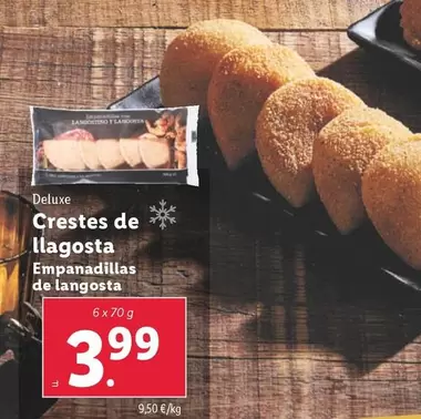 Oferta de Deluxe - Empanadillas De Langosta por 3,99€ en Lidl