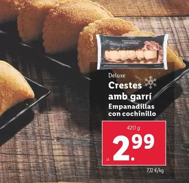 Oferta de Deluxe - Empanadillas Con Cochinillo por 2,99€ en Lidl