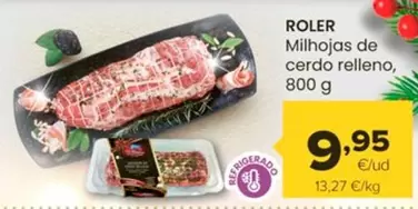 Oferta de Roler - Milhojas De Cerdo Relleno por 9,95€ en Autoservicios Familia