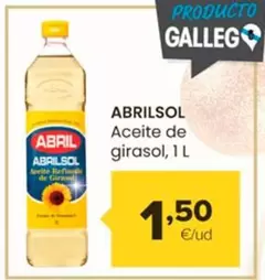 Oferta de Abril - Abrilsol Aceite De Girasol por 1,5€ en Autoservicios Familia