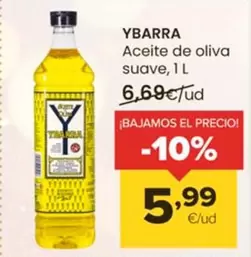 Oferta de Ybarra - Aceite De Oliva Suave por 5,99€ en Autoservicios Familia