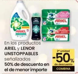 Oferta de Ariel/Lenor/Unstoppables - En Los Productos en Eroski