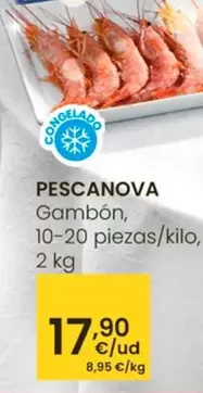 Oferta de Pescanova - Gambon por 17,9€ en Eroski