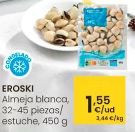 Oferta de Eroski - Almeja Blanca por 1,55€ en Eroski