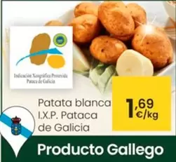 Oferta de Patata Blanca  I.X.P. Pataca De Galicia por 1,69€ en Eroski